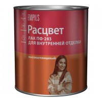 Лак Расцвет для внутренней отделки алкидный 2,4 кг.